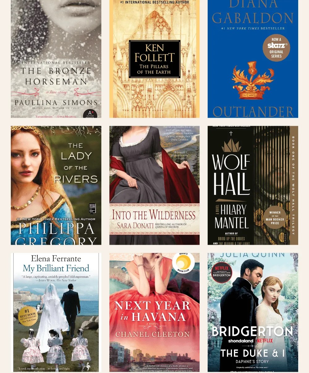 Historical fiction books